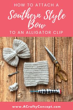 an allsaitor clip with the title how to attach a southern style bow