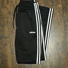 Gently Worn, Almost Like Brand New. Adidas Sweats, Adidas Pants, Adidas Black, Black Adidas, Adidas Women, Track Pants, Pant Jumpsuit, Pants For Women, Track