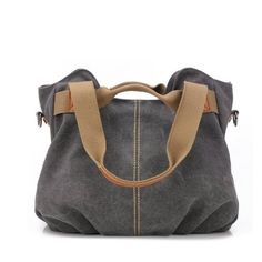 - Brand New - Color : Grey - Cotton,Leather - Approx Size -- 11.52 Inch(H)* 12.99 Inch(L)* 5.12 Inch(W), This Is A Middle Size Bag,Not Big, Please Check The Size , Thanks. - Features -- Shoulder Strap Can Freely Adjust The Length. It Is Also A Handbag. It Changes With You. Structure:Big Bag 1 / Outer Bag 2 / Zip Bag Inner 1 / Mobile Bag 1 / Id Bag 1. Very Roomy - High-Quality Material -- Fine Canvas & Leather, Eco-Friendly Casual Life Style, The Fabric Feels More Soft And Skin-Friendly,Canvas100 Daily Purse, Mobile Bag, Ladies Bags, Women's Bags By Shape, Bags Vintage, Wallet Pouch, Vintage Canvas, Reusable Shopping Bags, Zipped Bag