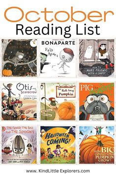 the october reading list for children