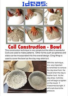 the instructions for how to make an intricate bowl