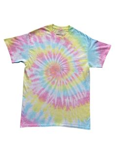 Summer Pastel Tie Dye T-Shirt Welcome to Essex Tie Dye This T-Shirt has been designed and hand dyed in the UK.  All items in our shop are hand dyed and due to the unique nature of tie dye the colour and patterns will vary from image. If you want to see our OTHER BRIGHT DESIGNS click https://www.etsy.com/uk/shop/EssexTieDye?ref=seller-platform-mcnav&section_id=41573298 To see our FULL RANGE of Tie Dye items VISIT OUR HOME PAGE here https://www.etsy.com/uk/shop/EssexTieDye?ref=seller-platform-mcna Pink Washed Short Sleeve T-shirt, Spring Tie-dye Washed T-shirt, Spring Washed Tie Dye T-shirt, Tie Dye Crew Neck T-shirt, Hand Dyed Short Sleeve Graphic Tee, Hand Dyed Graphic Tee With Short Sleeves, Hand-dyed Graphic Tee With Short Sleeves, Bleached Multicolor Graphic Tee, Pink Bleached Short Sleeve T-shirt