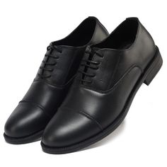 HandPoint Mens Black Oxford Dress Shoes Business Shoes Men's Oxford shoes, Durable, Comfortable Cushioned Insole Built with a soft latex padded insole. These men’s business shoes ensure comfort and cushioning in each step. Smooth Full Grain Leather Upper Fabric made with full grain leather makes these men's dress shoes durable and comfortable to wear, easy to clean. Slip Resistant These men's oxford shoes with rubber outsole provide stability and flexibility to make every step a confident one. O Black Dress Shoes Men, Wedding Shoes For Men, Mens Oxford Shoes, Men's Oxford Shoes, Mens Business Shoes, Mens Black Dress Shoes, Shoes Business, Men's Wedding Shoes, Men's Dress Shoes