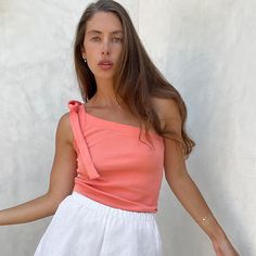 White Lantern Sleeve V-neck Two-Piece Set - White,L White Lantern, Vintage Dresses Casual, White Lanterns, Summer Shorts Outfits, Stil Elegant, Linen White, Loose Fabric, Swimwear Dress, V Neck Top