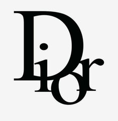 the letter d is shown in black and white