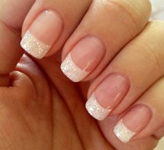 French Manicure Nail Designs, French Manicure Designs, Manicure Nail Designs, Smink Inspiration, French Nail Designs, Nail Art Wedding, Bride Nails