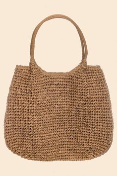 Seasonal Chic Straw Tote Bag-260 Bags-ANARCHY STREET-Hello Friends Boutique-Woman's Fashion Boutique Located in Traverse City, MI Beach Hobo Bag With Braided Handles, Trendy Jute Bag With Adjustable Strap, Natural Hobo Bag For Summer, Trendy Natural Straw Satchel Bag, Natural Color Satchel Hobo Bag For Summer, Trendy Hobo Bag For Vacation, Chic Large Capacity Hobo Bag For Vacation, Natural Satchel Hobo Bag For Summer, Trendy Natural Satchel Straw Bag