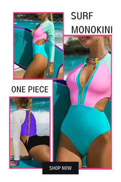 Long sleeves Surf Monokini

surfing outfit women | beach surf dresses | bikini set for beach | casual beach wear for ladies | monokini cut out swimsuits | beach clothes for women | lingerie swimwear Trendy Fitted Long Sleeve Swimwear, Trendy Fitted Swimwear For Surfing, Beach Wear For Ladies, Surfer Swimsuit, Surf Dress, Surf Swimwear, Surfing Swimwear, Casual Beach Wear, Beach Clothes