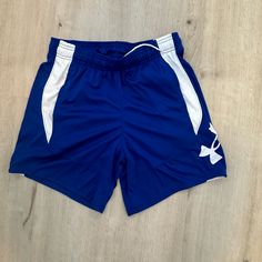 New With Tags. Under Armour Women’s Shorts. Blue. Size Small. Under Armour Bottoms With Built-in Shorts For Summer, Under Armour Blue Shorts For Summer, Under Armour Elastic Waistband Shorts, Under Armour Summer Shorts With Elastic Waistband, Under Armour Casual Shorts, Blue Under Armour Summer Shorts, Under Armour Casual Bottoms Short Length, Under Armour Casual Short Bottoms, Under Armour Bottoms With Built-in Shorts