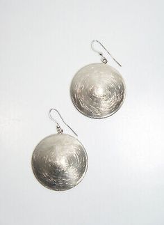 Urban Outfitters Round Silver Dangle Earring Boho Summer | eBay Summer Vintage Pierced Earrings, Vintage Round Earrings For Summer, Urban Outfitters Jewelry Gift, Handmade Vintage Hoop Earrings For Summer, Round Dangle Earrings, Dangle Earrings Boho, Fashion Wishlist, Fashion Jewelry Earrings, Bohemian Earrings