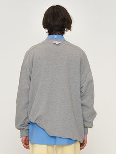 Editor's NotesNORNOT's sweatshirt features a casual and trendy silhouette and great to style with jeans and cargo pants.- Oversized fit- Dropped shoulder- Graphic print at chest- Ribbed neckline, cuffs, and hemMeasurements(in.)- Size: One size- Length: 31.1 in.- Chest: 53.5 in.- Shoulder: 25.6 in.- Sleeve length: 23.2 in.*Model informationMan - Height: 6'1 Weight: 127.9 lbs Size: One sizeComposition & Care- 100% Cotton- Machine washDesigner- by NORNOT Urban Oversized Sweatshirt With Ribbed Cuffs, Cotton Sweatshirt With Pockets For Layering, Streetwear Tops With Ribbed Collar And Drop Shoulder, Cotton Boxy Fit Sweatshirt For Layering, Urban Top With Ribbed Cuffs And Drop Shoulder, Urban Cotton Sweatshirt For Layering, Oversized Sweatshirt With Pockets For Layering, Urban Style Tops With Ribbed Cuffs For Layering, Urban Tops With Ribbed Collar And Relaxed Fit