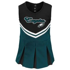 Cheer on your favorite team in style with this officially licensed National Football League apparel. Whether you are on campus, attending a game, at school, out for the night or tailgating this makes your allegiance unmistakable with team colors and logo. This quality garment will last for seasons to come! Varsity Tops For Cheerleading During Football Season, Cheerleading Fan Apparel Tops For Football Season, Fitted Tops With Team Logo For Sports Events, Team-colored Cheerleading Tops With Team Logo, Football Season Cheerleading Tops With Team Logo, Team-colored Tops With Team Logo For Cheerleading, Cheerleading Team Logo Tops For Football Season, Cheerleading Tops With Team Logo, Cheerleading Team Spirit Tops With Logo