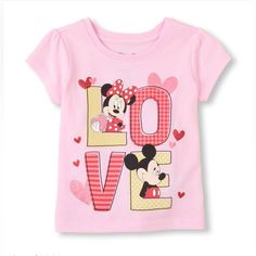 Girls Mini Mouse Pink Tee Animal Couple, Old Navy Kids, Mickey And Minnie Mouse, Kindergarten First Day, Mini Mouse, Girl Rainbow, Blue Polo Shirts, Rainbow Brite, Skull Shirts