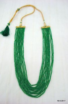 vintage green onyxe gemstone faceted beads necklace strand 9 line from india. length - Free size can be adjust by back thread knot.Total weight - 20 grams. Gold Nose Stud, Foot Bracelet, Faceted Bead Necklace, Handmade Gold Jewellery, Baby Earrings, Silver Anklets, Onyx Gemstone, Green Onyx, Handmade Ornaments