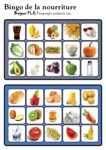 a poster with pictures of different fruits and vegetables