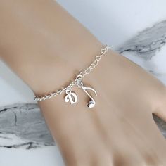 Sterling silver music note bracelet. Please note: photographs are taken close up. Please check details of the product below. 💗 925 sterling silver music note bracelet, 💗 size adjustable from 6.3 - 7.8 inches (15.5-19.5 cm), 💗 music note charm size : 16.5 x 8 mm, 💗 I use only the best quality EU sterling silver components, 💗 100% Nickel Free and hypoallergenic 💗 choose your bracelet - with or without Gift Box 💗 handmade with love  Please note: photographs are taken close up. The music note charm size is approximately 16.5 x 8 mm. If you have any questions, please send me a message. Thank you! :) Music Charm Bracelet, Adjustable Silver Music-themed Bracelets, Adjustable Silver Music-themed Bracelet, Music-themed Silver Bracelet As A Gift, Silver Music-themed Bracelet As Gift, Silver Music-themed Bracelets For Gifts, Silver Music-themed Bracelet For Gift, Music Note Bracelet, Music Note Jewelry