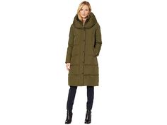 LAUREN Ralph Lauren 3/4 Down Pillow Collar - Women's Clothing : Loden : Fashion meets function in the LAUREN Ralph Lauren Down Pillow Collar Parka. The quilted puffer jacket features a pillow shawl collar at the hoodie and a zip-up interior bib for a versatile, layered look. Insulation: • Down-blend insulation provides high warmth with low weight. �• Horizontal baffles keep insulation in place. • Paired with a synthetic, polyfill insulation through the hood. Stand collar at the inset. Snap-button Quilted Puffer Jacket, Quilt Jacket, Down Coat, Down Pillows, Layered Look, Shawl Collar, Lauren Ralph Lauren, Puffer Jacket, Snap Button