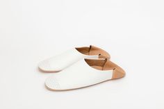 Leather slippers are the perfect Mother's Day gift - for everyone from new moms to grandmoms. The Bright White & Camel are great for spring.