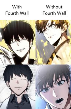 three different anime characters with the same name