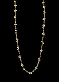 Luxe Beaded X'S Necklace – tenthousandthingsnyc The Chain, Jewelry Inspo, Gold Chain, Gold Chains, Antique Jewelry, Diamond Necklace, New York City, Chain Necklace, Fine Jewelry