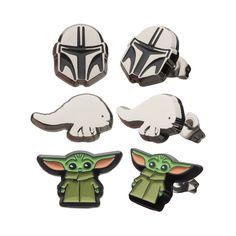 the child yoda, ratchet and star wars pin set