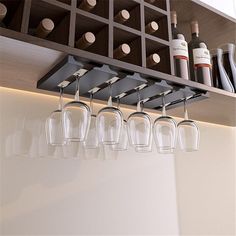 Color: 5slots black Glass Organizer, Hanging Wine Glass Rack, Armoire D'angle, Hanging Wine Rack, Cabinet Glass, Wine Glass Rack, Glass Rack, Wine Glass Holder, Buy Wine