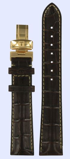 Tissot T71863354 Watch Band T600026979 Dark Brown Leather 19 mm Sculpture Line Classic Business Watch With Bracelet Strap, Business Watches With Bracelet Strap And Round Dial, Classic Business Watch Accessories With Bracelet Strap, Business Watches With Bracelet Strap, Classic Business Watch Band With Bracelet Strap, Classic Business Watch Bands With Bracelet Strap, Gold Leather Strap Watch Band For Business, Business Watch Accessories With Bracelet Strap And Rectangular Dial, Classic Brown Watch Bands With Rectangular Dial