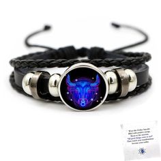 PRICES MAY VARY. 【Zodiac Signs Spirit Bracelet】: Each zodiac sign has its unique personality and story. Our zodiac bracelet captures the traits and symbols of each sign vividly through intricate design. When you wear it, you're not just an individual; you become a fascinating story of the stars. Let this constellation-themed bracelet illuminate your nights and showcase your distinct radiance. 【Material】: Alloy. Non-toxic, harmless, lightweight, not easy to slip off, long-term and skin contact is Zodiac Bracelet, Shopping Coupons, Zodiac Constellations, Leather Bracelets, Handmade Beads, Bracelet Jewelry, Mom Birthday Gift, Beautiful Gift Boxes, Bead Weaving