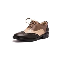 #Color_Coffee 1 Brown Lace-up Dress Shoes With Brogue Detailing, Vintage Brown Lace-up Business Shoes, Brown Brogue Lace-up Shoes For Office, Vintage Brown Lace-up Shoes With Rubber Sole, Brown Leather Lace-up Shoes With Rubber Sole, Brown Lace-up Shoes For Fall, Elegant Lace-up Leather Shoes With Leather Footbed, Elegant Lace-up Shoes With Leather Footbed And Round Toe, Brown Wingtip Lace-up Oxford Shoes