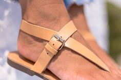 "- Super fast 1-4 days delivery to the US and Europe available at checkout! - 20% discount + FREE DHL express 3 day shipping to all European and US destinations, for all orders containg 2 or more items! Add coupon code MOREFORLESS at checkout. These minimalist open toe sandals, are perfect for women who like elegant, simple and clean style leather sandals and outfits. Are made by 100% genuine leather. They have non-slip rubber sole, for a safe and comfortable walking. Please note that the color Women Summer Shoes, Flat Leather Sandals, Minimalist Flat, Handmade Sandals, Womens Summer Shoes, Leather Sandals Flat, Leather Sandals Women, Greek Sandals, Natural Tan