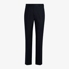 An all-occasion pair in a versatile navy shade, these Milano pants up the comfort with their roomier regular fit tailoring and high-rise waist. High Rise Pants, The Navy, Pure Linen, Straight Leg Pants, Fashion Advice, Workout Pants, Stretch Cotton, Leg Pants, Pure Cotton