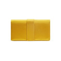 Yellow satin rectangular clutch bag featuring flap-over design and crystal tutti frutti buckle. Contains internal compartment and removable chain. Magnetic closure. Outer: 68% viscose, 32% silk. Lining : 68 viscose, 32% silk. Height : 12 cm Length: 24 cm Width : 6 cmMade in Italy Chic Rectangular Wallet, Chic Yellow Clutch For Formal Occasions, Elegant Yellow Bags For Formal Occasions, Elegant Yellow Bag For Formal Occasions, Elegant Yellow Formal Bag, Elegant Yellow Formal Bags, Chic Evening Clutch Rectangular Case, Chic Yellow Rectangular Clutch, Yellow Elegant Clutch For Formal Occasions