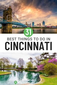 the top things to do in cincinnati, tennessee with text overlay that reads 31 best things