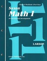 saxon math 1 student's book