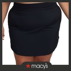 in stock Black Stretch Skort For Sports, Stretch Black Workout Skort, Black Stretch Workout Skort, Sporty Stretch Black Skort, Black Stretch Skort For Workout, Fitted Black Sports Skort, Black Fitted Sporty Skort, Fitted Black Skort For Sports, Nike Black Activewear With Built-in Shorts