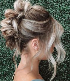 Boho Updo Hairstyles, Faux Hawk Updo, Boho Updo, Hair Upstyles, Updo Styles, Faux Hawk, Short Hair Updo, Hair Updo, Party Hairstyles