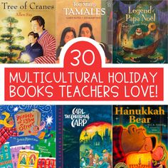 books with the title 30 multi cultural holiday books teachers love