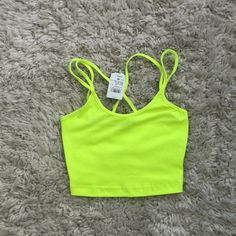 Brand New From Windsor Size Xs Fashion Nova, Princess Polly, Forever 21, Pretty Little Thing, Urban, Awful, Neon, Nasty Gal Trendy Sleeveless Tank Top For Gym In Spring, Trendy Tank Top For Gym In Spring, Basic Summer Sports Crop Top, Neon Stretch Top For Summer, Neon Stretch Summer Tops, Fitted Neon Tops For Summer, Basic Summer Crop Top For Gym, Basic Spring Crop Top For Sports, Basic Crop Top For Summer Gym