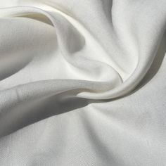 the white fabric is very soft and smooth