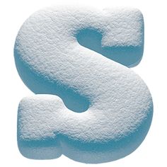 the letter s is made out of sugar