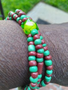 Spiritual bracelet for Ifa Ask me about other traditoional religion items such as Shango, Ogun etc. Mailed descretely. Made in Africa. Ifa Spirituality Beads, Ifa Spirituality, Yemaya Orisha, Hand Beads, Spiritual Bracelets, Forest Hills, Pretty Colours, Hand Beading, Ask Me