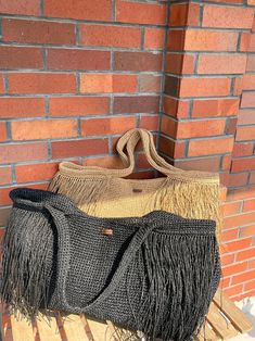 Crochet Raffia Tote Bag Straw Fringed Beach Bag Xlarge - Etsy Trendy Vacation Shoulder Bag With Fringe, Casual Crochet Fringe Bag For Travel, Trendy Vacation Bag With Fringe, Trendy Fringe Vacation Bag, Trendy Fringe Shoulder Bag For Vacation, Casual Rectangular Bag With Fringe, Casual Fringe Bags For Daily Use, Casual Rectangular Fringed Shoulder Bag, Casual Beach Bags With Fringe