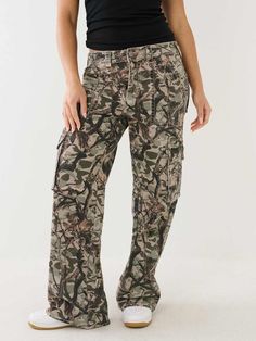 HUNTING CAMO BOBBI CARGO PANT Hunting Camo, Womens Jeans Bootcut, Fall Denim, Summer Denim, Painted Denim, Kids Denim, Camo Pants, Cargo Pant, Cute Everyday Outfits