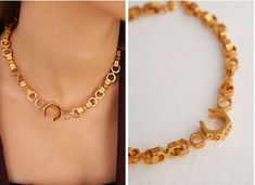 Plate Necklace, Gold Plated Necklace, Link Necklace, Elevate Your Style, Necklace Gold, Your Style, Gold Necklace, Gold Plate, Plating