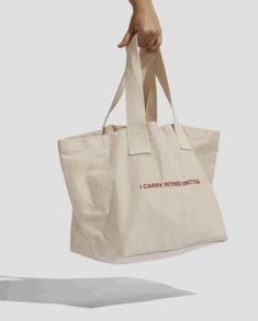 Tote Bag Photography Ideas, Minimalist Tote Bag Design, Oversized Bags, Let Yourself Feel, Intense Emotions, Minimalist Tote Bag, Sacs Tote Bags, Beige Tote Bag, Beige Tote