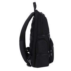 External Features: Padded shoulder strap with soft memory foam for comfort carry; Anti-Shake back panel for laptop protection; Hidden security zip pocket on back panel for your mobile phone, wallet or passport; A luggage strap on the back allow backpack fits on top of the luggage/suitcase; Deep & spacious front zip pocket on the front; 4 external zip pocket; Built in USB-C convenient charging port allow you to charge your mobile phone while on the go; Checkpoint friendly laptop compartment; Water-resistant & scratch resistant fabric. Internal Features: Padded 15.6” laptop compartment with elastic band to hold your laptop in place; Internal zip pocket for maximum security; 2 open top pocket, 3 pen holder slot;3 card holder slot; Deep and spacious main compartment with a zip on the top ensur Nylon Laptop Bag With Zipper For Business Trips, Functional Leather Backpack With Cell Phone Pocket, Functional Nylon Backpack For Business Trips, Business Trip Backpack With Functional Pockets, Nylon Bags With Zipper Pocket For Business Trips, Functional Nylon Backpack With Cell Phone Pocket, Functional Business Laptop Bag With Cell Phone Pocket, Luxury Backpack With Functional Pockets For Everyday Use, Black Backpack With Anti-theft Pocket For Business Trips