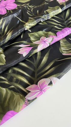 Italian, high-quality, flexible, lightweight, silk chiffon fabric with metallic shine, designer print, designer fabric "Just C*valli" Perfect for dresses. Skirts, blouses and much more 50% silk, 50% lurex Background: Color - black, with large floral print Quantity: 1 piece = 1.40 meters Width: 140cm Manufacturer: Italy Please note that the color may vary depending on the device settings. Silk Chiffon Fabric Floral, Silk Chiffon Fabric, Large Floral Print, Designer Fabric, Large Flowers, Silk Chiffon, Chiffon Fabric, Flower Prints, 1 Piece