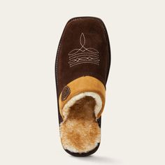 Silversmith Square Toe Slipper | Ariat Ariat Slippers, Mexican Shoes, Ostrich Legs, Ostrich Boots, Toe Slippers, Snakeskin Boots, Roper Boots, Mens Ankle Boots, Suede Slippers