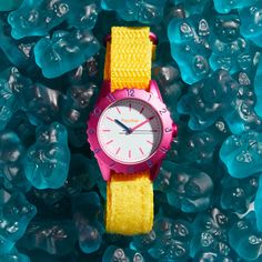 Party-Time Parchie | Watches for Kids | Parchie Pal Watches For Kids, Learn To Tell Time, Colorful Watches, Kids Watch, Time Kids, Pink Cases, Imaginary Friend, Kids Watches, All Kids