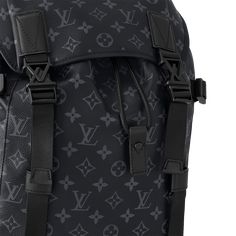 LOUIS VUITTON® - Getaway Backpack - Eclipse Backpack Luxury, Chic Backpack, Louis Vuitton Official Website, Louis Vuitton Official, Canvas Backpack, Sporty Chic, Bagpack, Monogram Canvas, Cowhide Leather